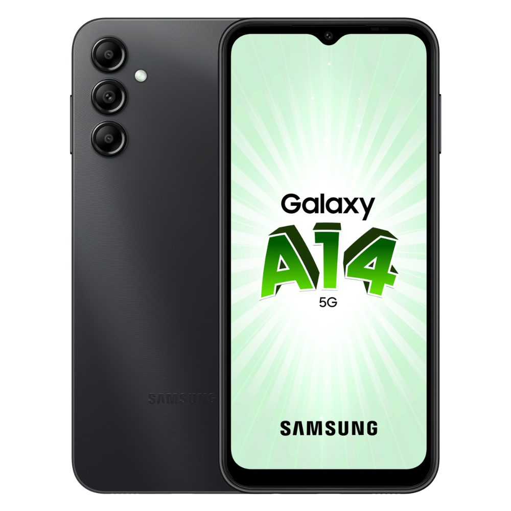 Smartphone Samsung Galaxy A14 4G, 6,6" Full HD+, 4 Go RAM, photo 50 MP, double SIM, photo 1 sur 1