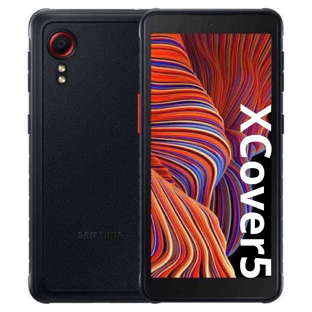 Smartphone durci Samsung Galaxy XCover5, 5,3" HD+, 4 Go, 64 Go, IP68, batterie amovible, photo 1 sur 1