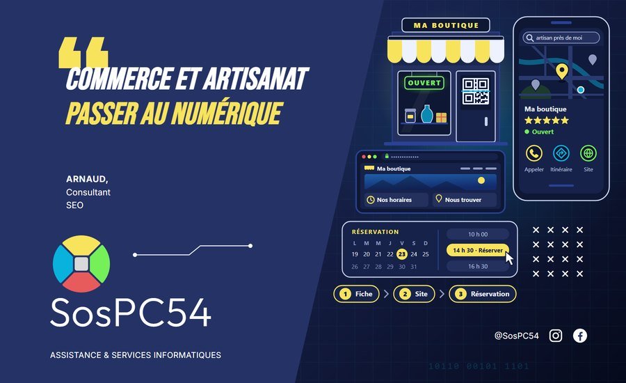 Commerce et artisanat : passer au numérique