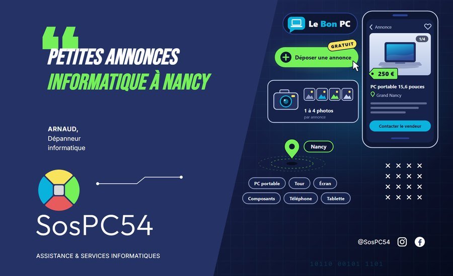 Petites annonces informatique à Nancy