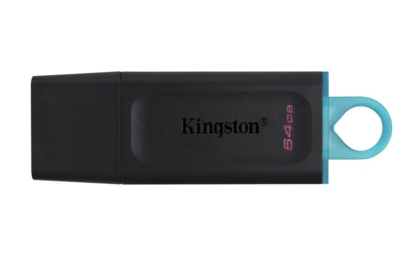 Clé USB 3.2 Kingston DataTraveler Exodia - 64 Go (Bleu/Noir)