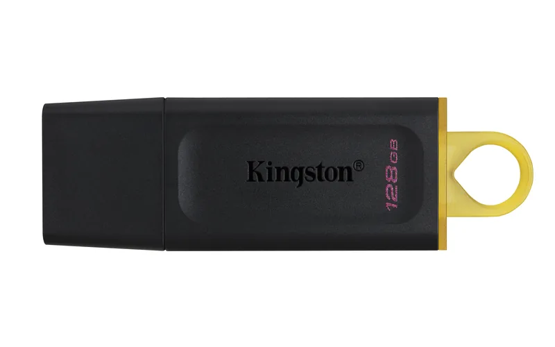 Clé USB 3.2 Kingston DataTraveler Exodia - 128 Go (Jaune/Noir)