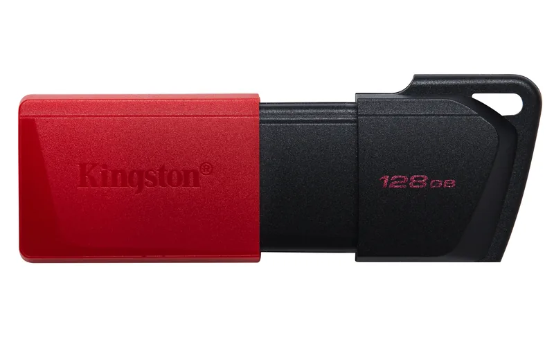 Clé USB 3.2 Kingston DataTraveler Exodia M - 128 Go (Rouge/Noir)