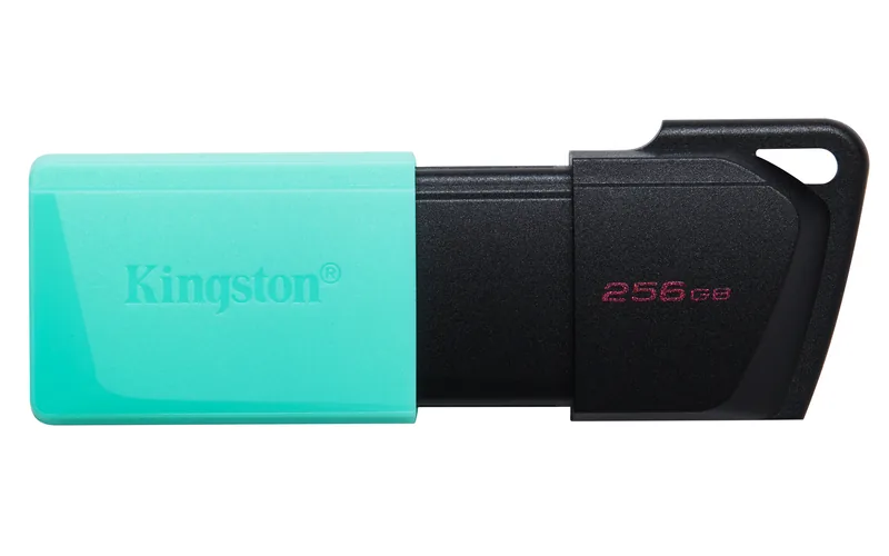 Clé USB 3.2 Kingston DataTraveler Exodia M - 256 Go (Turquoise/Noir)