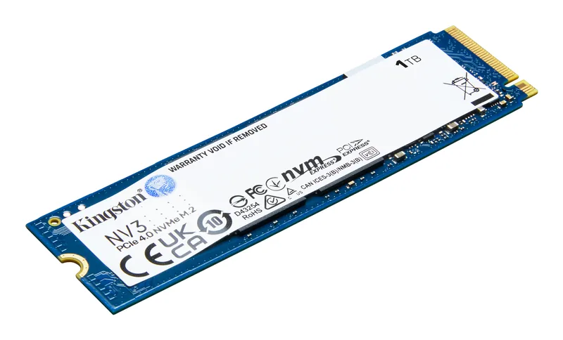 Disque SSD Kingston NV3 1 To - NVMe M.2 Type 2280