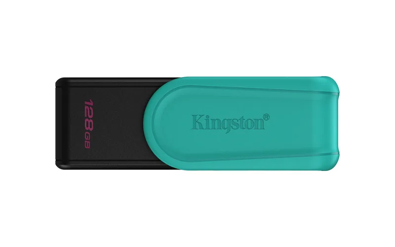 Clé USB 3.2 Kingston DataTraveler Exodia S - 128 Go (Noir/Bleu)