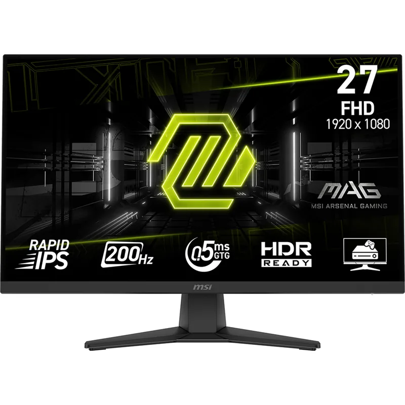 Écran 27" MSI Mag 272F Full HD 200Hz (Noir)