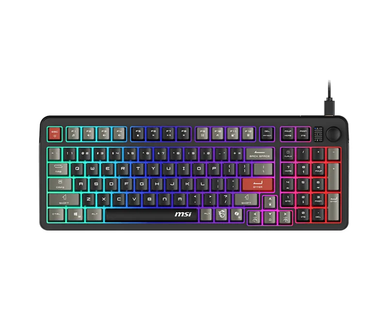 Clavier Gamer MSI Forge GK110 RGB (Noir)