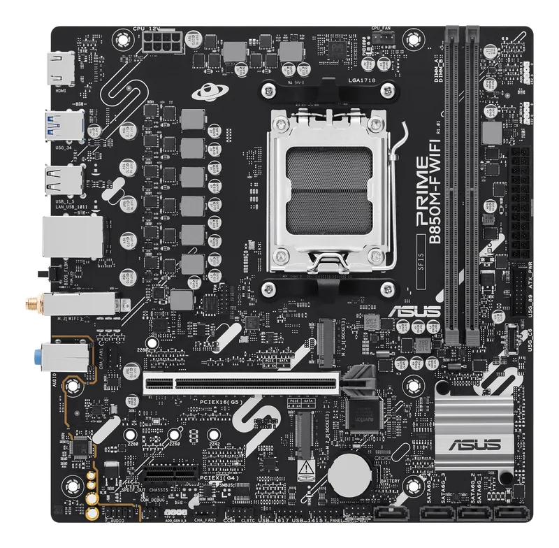 Asus Prime B850M-F WiFi (AMD AM5) Micro ATX
