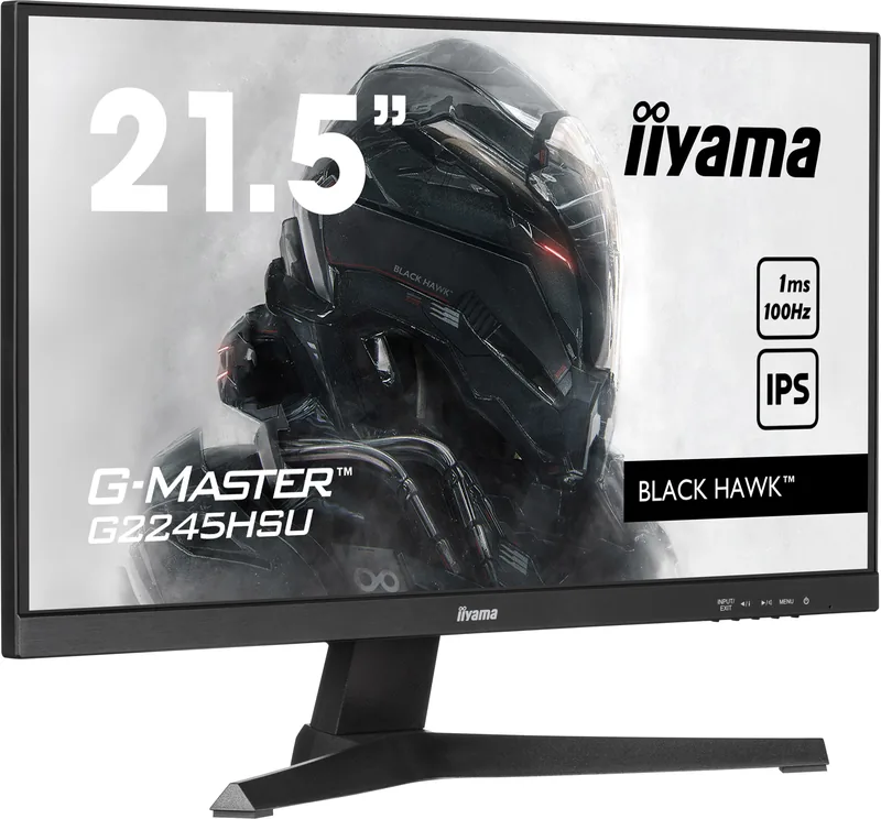 Écran 22" Iiyama G-Master Black Hawk G2245HSU-B2 Full HD 100Hz (Noir)