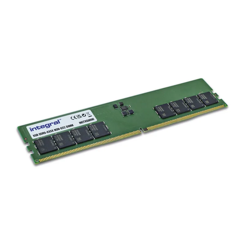 Barrette mémoire 8 Go DIMM DDR5 Integral 5600MHz (Vert)